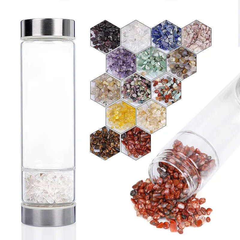 Healing Crystal infused water bottle - Sex Toy Haven